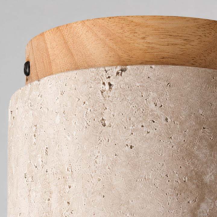 Terivane Travertine Ceiling Lamp 9