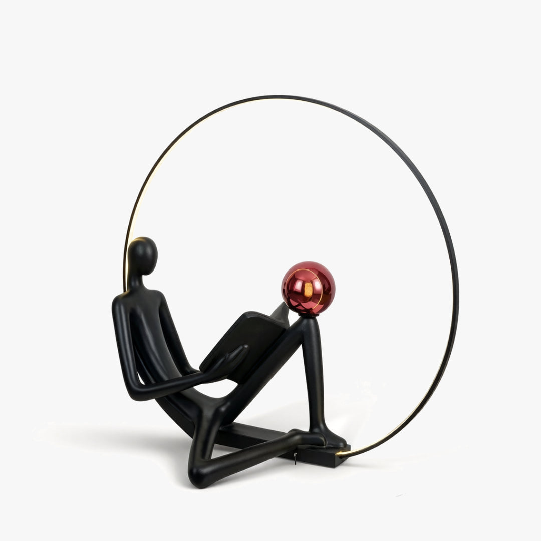 Thinker Sculpture Floor Lamp 1