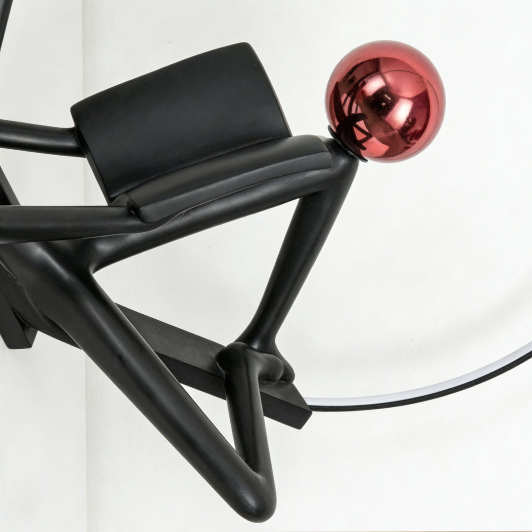 Thinker Sculpture Floor Lamp 8