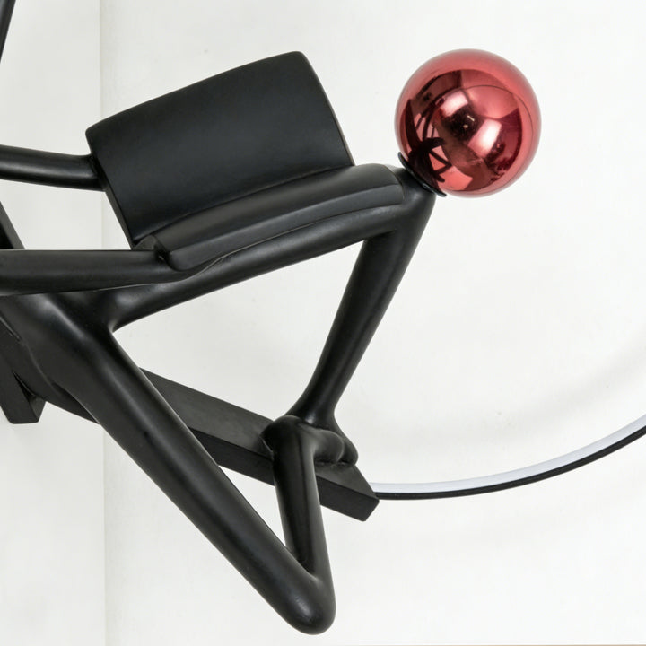 Thinker Sculpture Floor Lamp 8