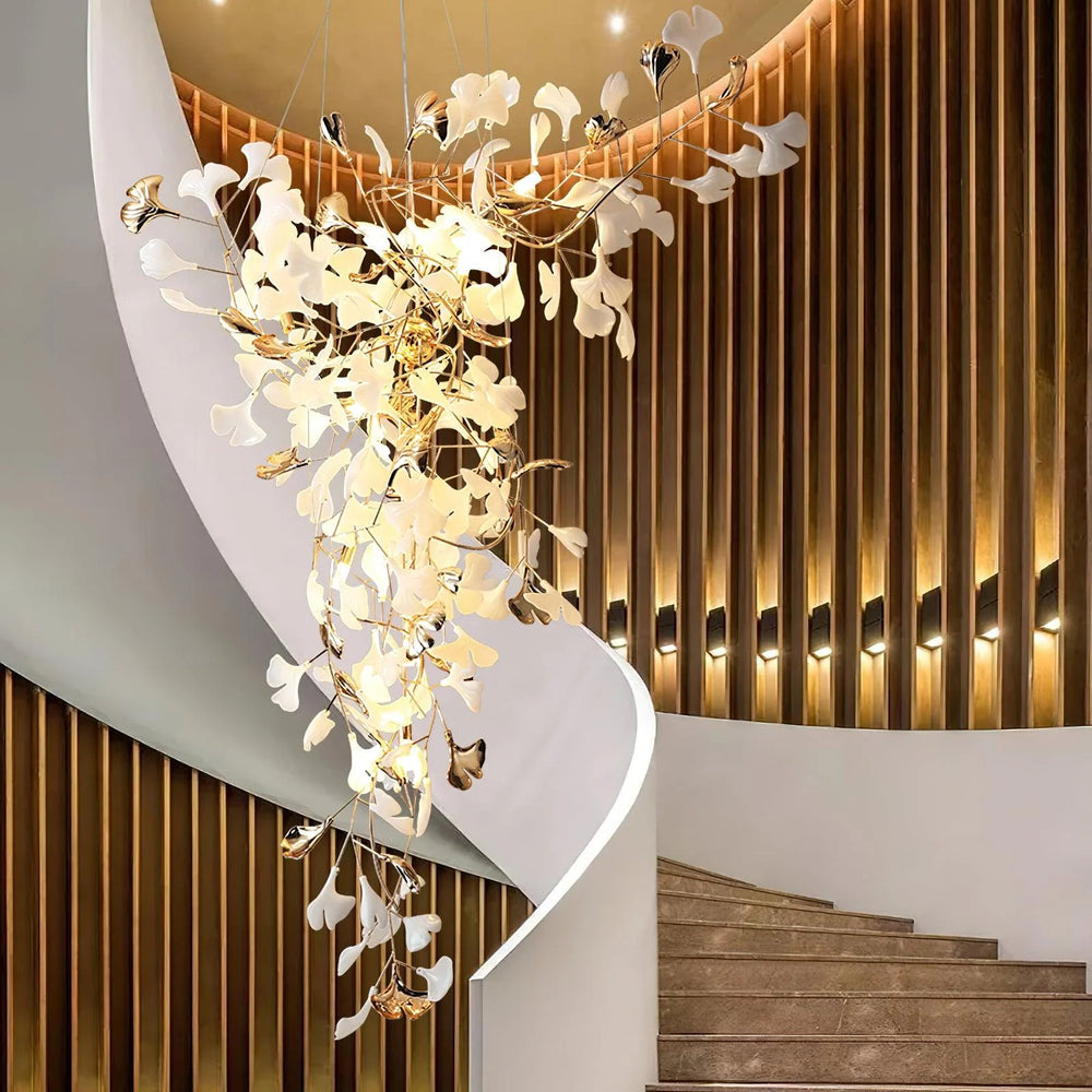 Tip Tlying Ginkgo Chandelier 25