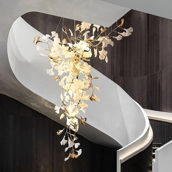 Tip Tlying Ginkgo Chandelier 26