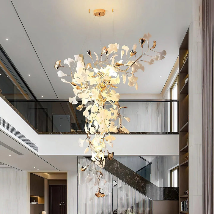 Tip Tlying Ginkgo Chandelier 29