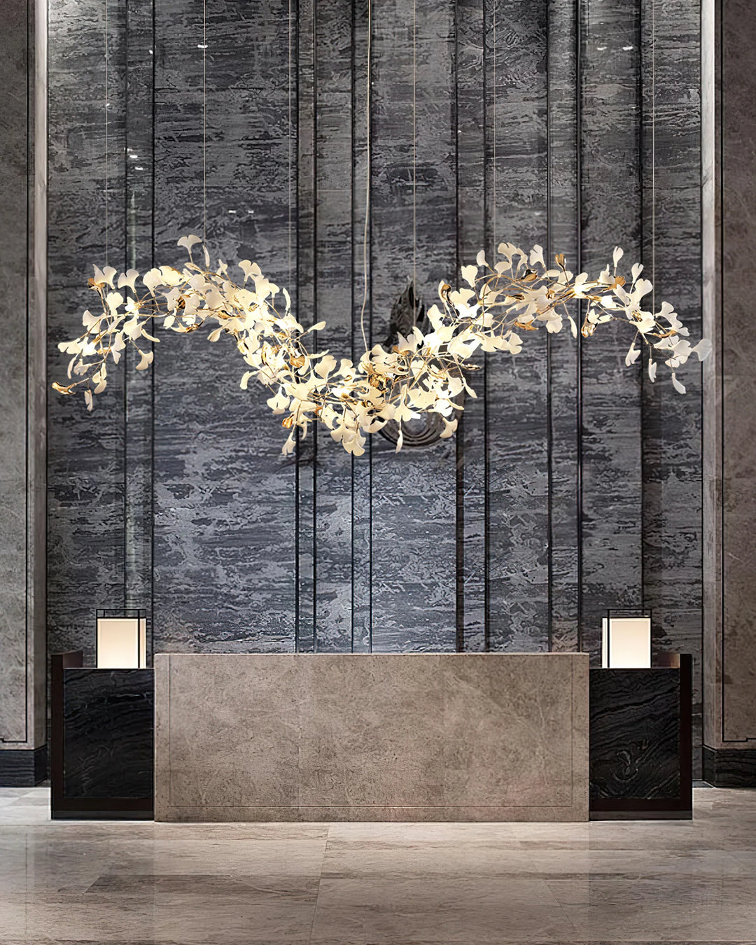 Tip Tlying Ginkgo Chandelier 30