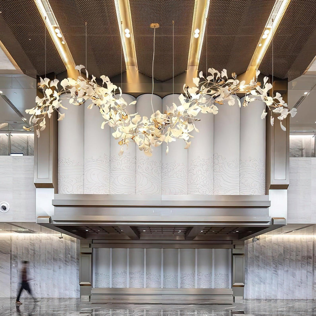 Tip Tlying Ginkgo Chandelier 31