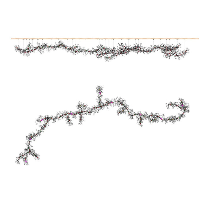 Torin Gingko Chandelier 15