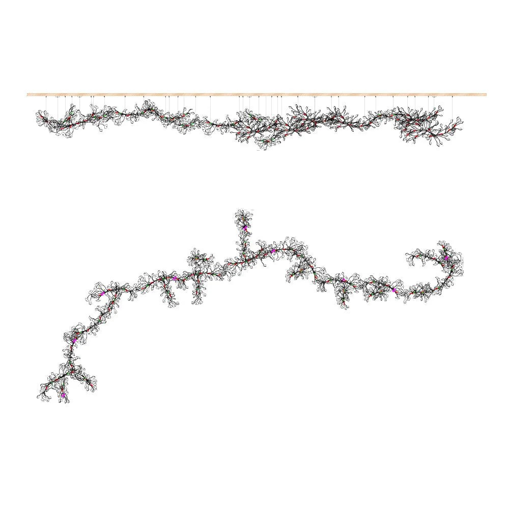 Torin Gingko Chandelier 22