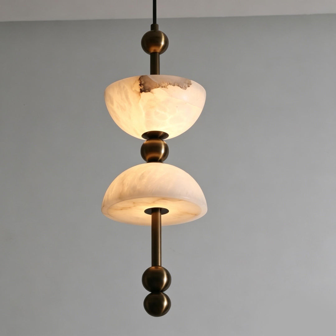 Totem Alabaster Pendant Light 12