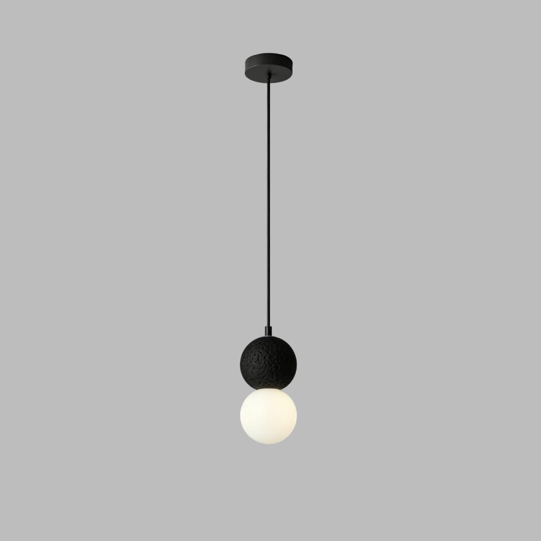 Travertine Globe Modern Pendant Light 7