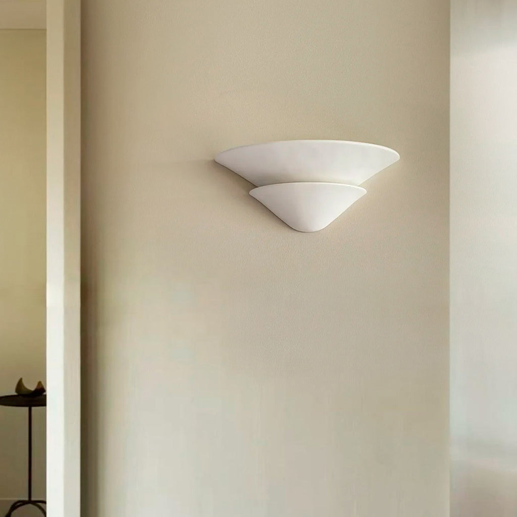 Triangular Plaster Triangular Plaster Wall Lamp – AIBIALIGHT