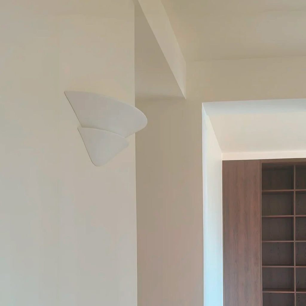 Triangular Plaster Triangular Plaster Wall Lamp – AIBIALIGHT