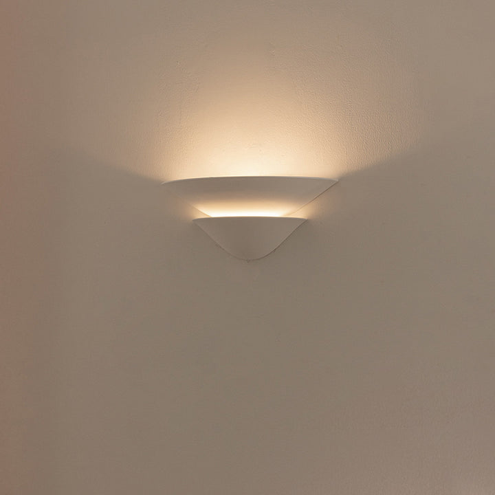 Triangular Plaster Wall Lamp 7