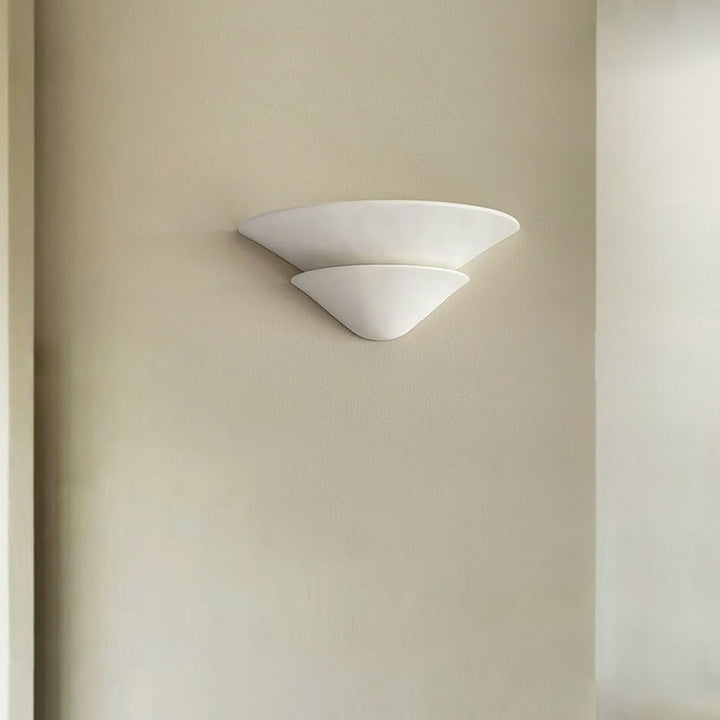 Triangular Plaster Wall Lamp 8