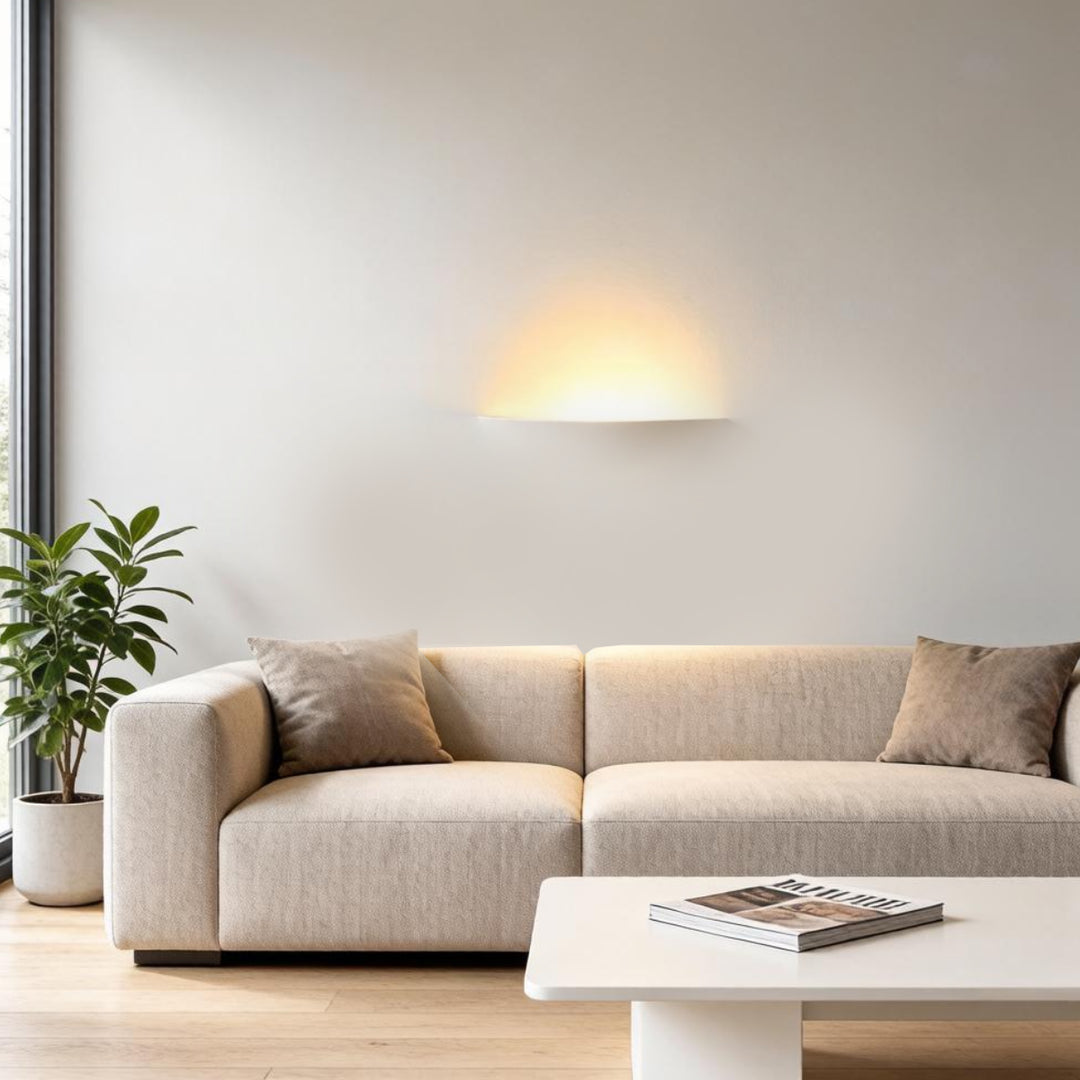 Trimless Recessed Plaster Wall Lamp 10