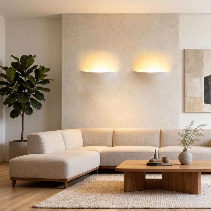Trimless Recessed Plaster Wall Lamp 11