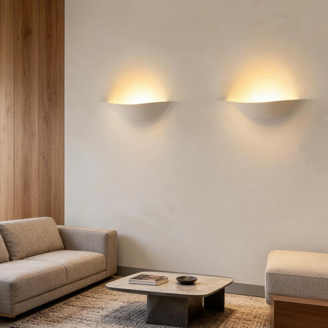 Trimless Recessed Plaster Wall Lamp 2