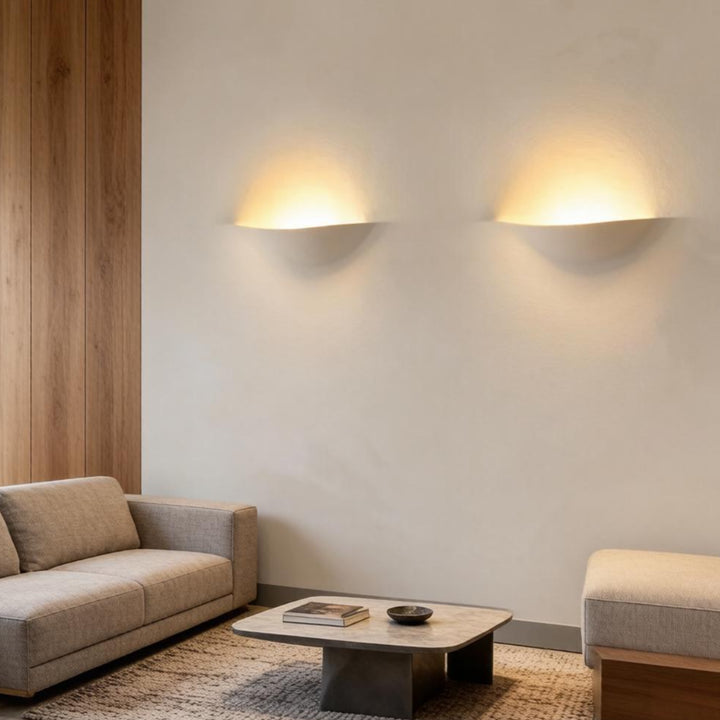 Trimless Recessed Plaster Wall Lamp 2