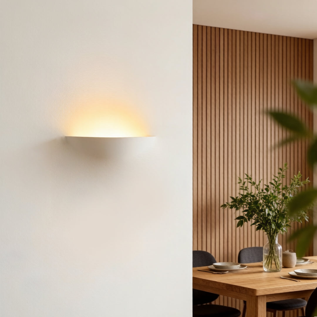 Trimless Recessed Plaster Wall Lamp 7