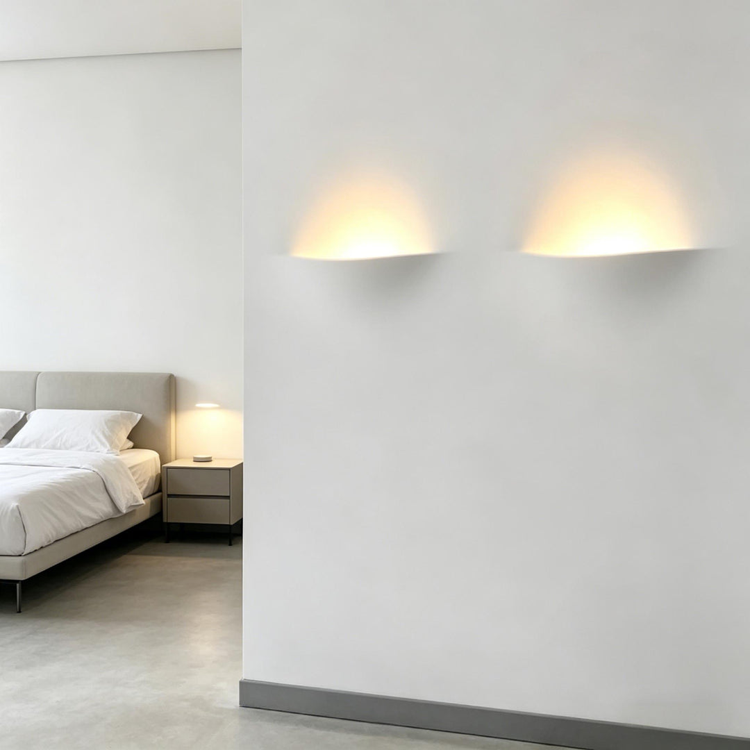 Trimless Recessed Plaster Wall Lamp 8