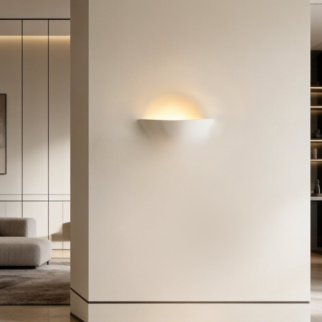 Trimless Recessed Plaster Wall Lamp 9