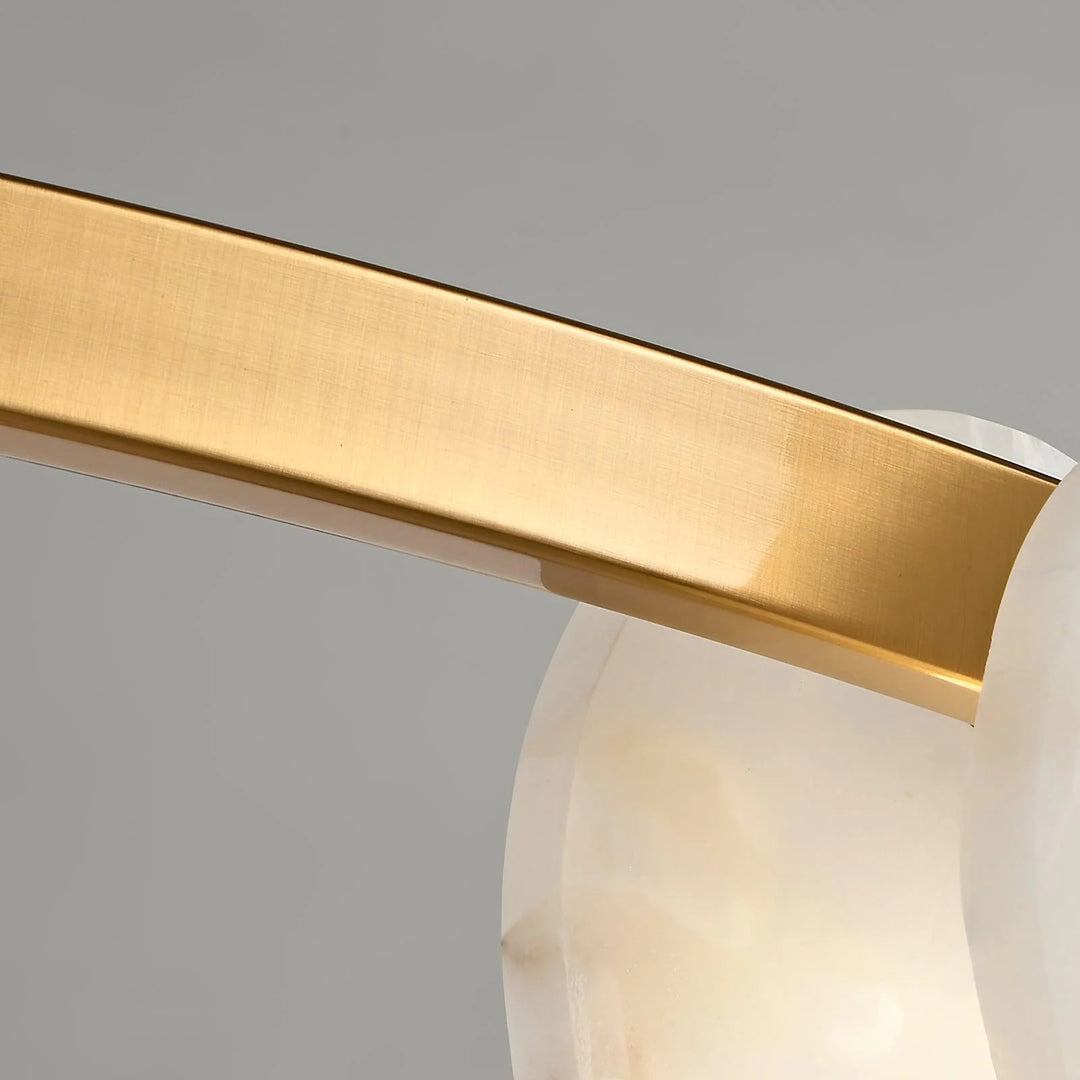 Trinidad Disc Alabaster Chandelier 13