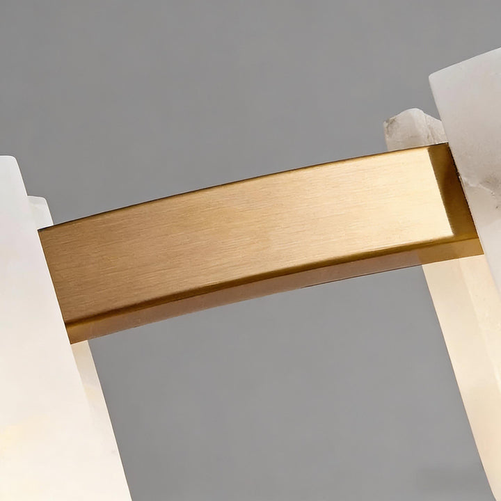 Trinidad Rhombus Alabaster Chandelier 6