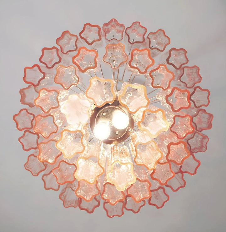 Tronchi Murano Glass Chandelier