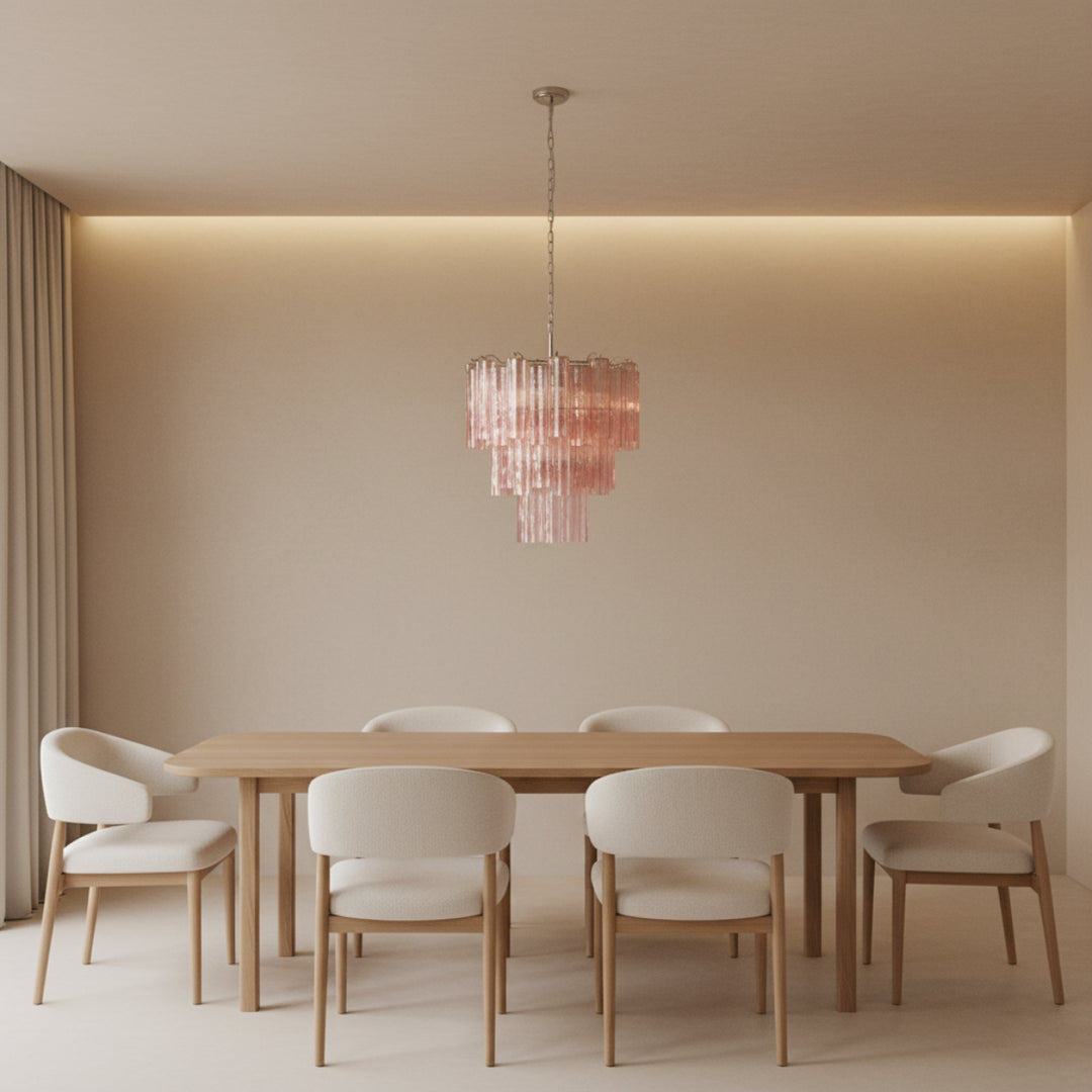 Tronchi Murano Glass Chandelier