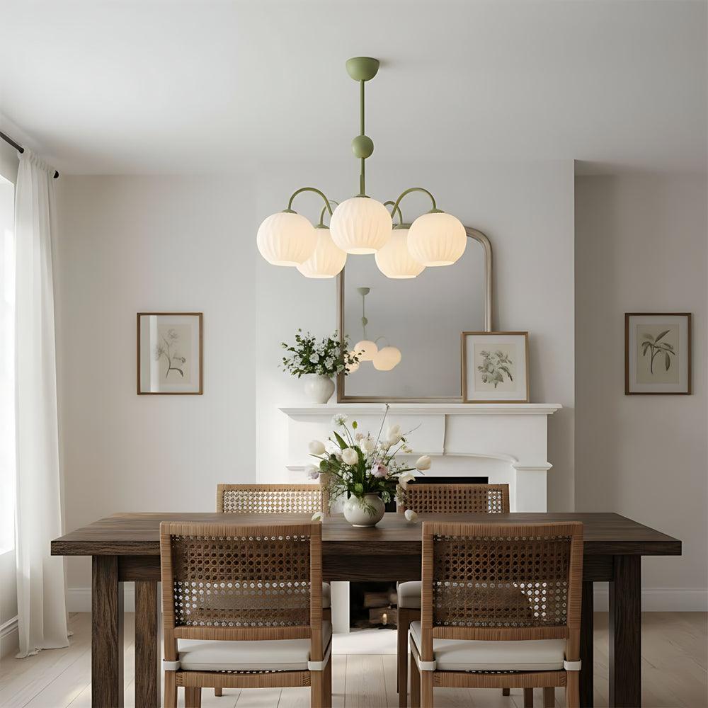 Tulip Glass Chandelier 12