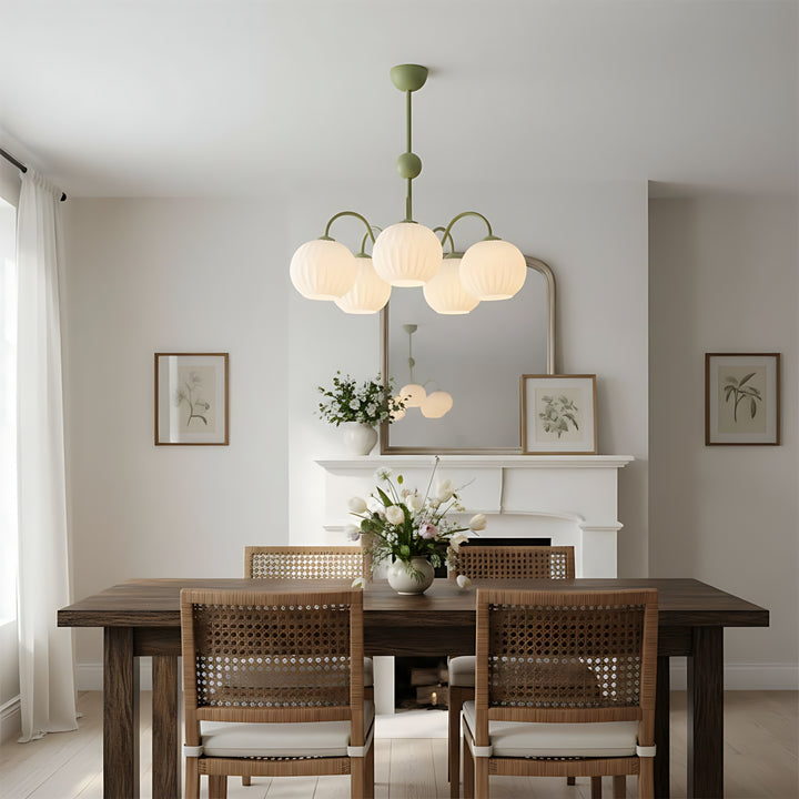Tulip Glass Chandelier 12