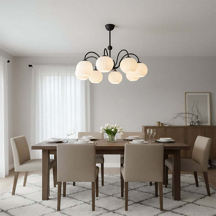 Tulip Glass Chandelier 16