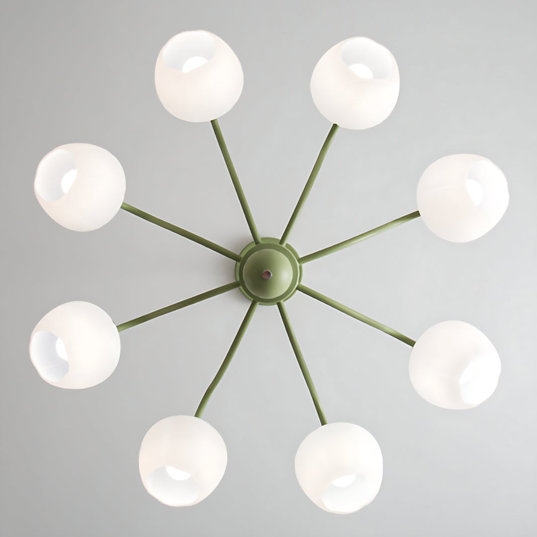 Tulip Glass Chandelier 18