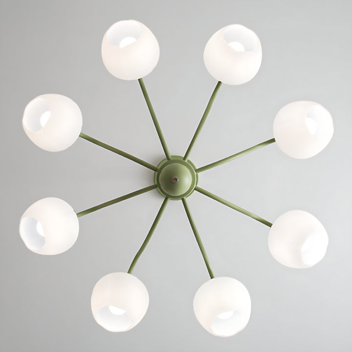 Tulip Glass Chandelier 18