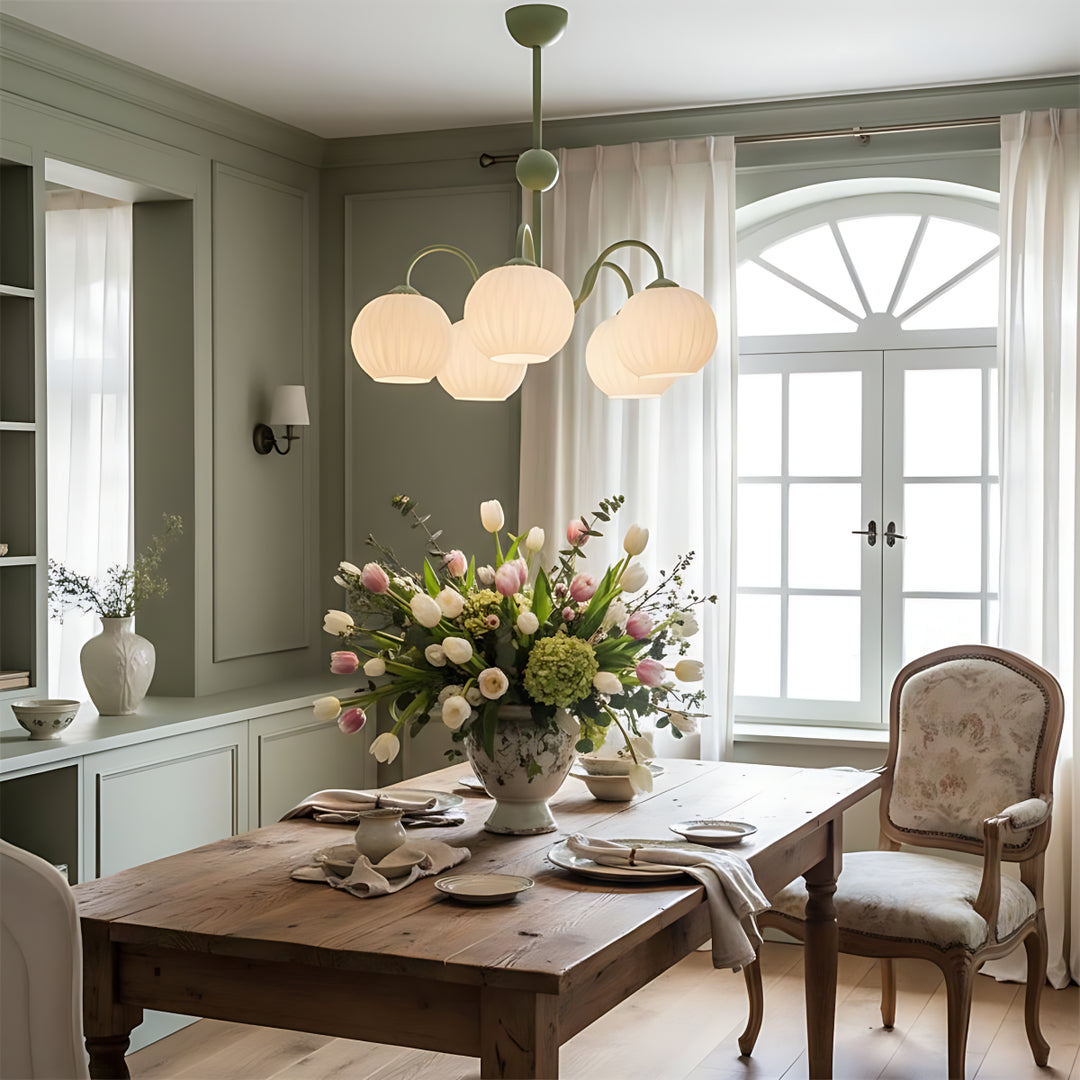 Tulip Glass Chandelier 8