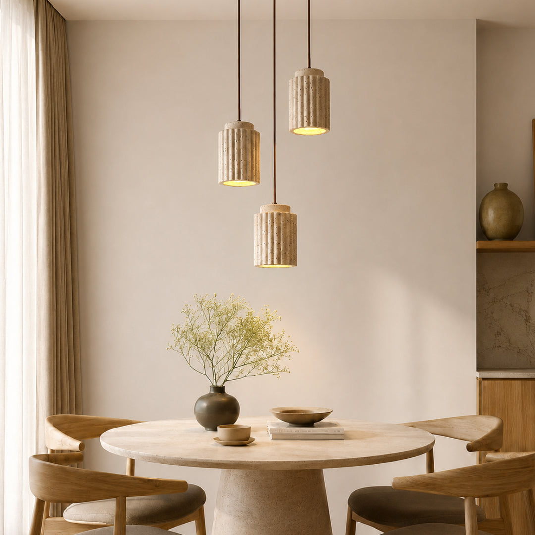 Valriven Travertine Pendant Light 1
