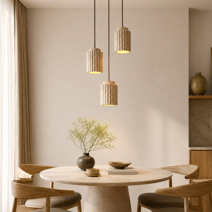 Valriven Travertine Pendant Light 1