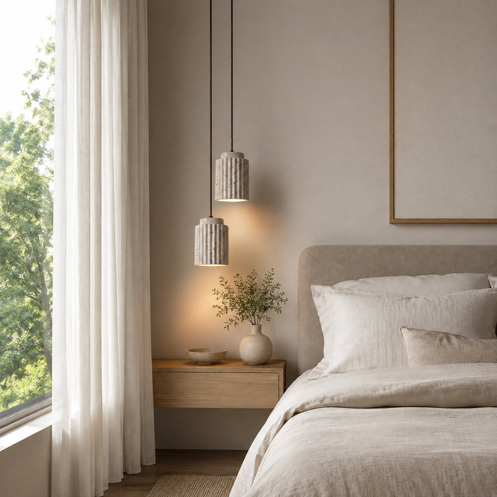 Valriven Travertine Pendant Light 6