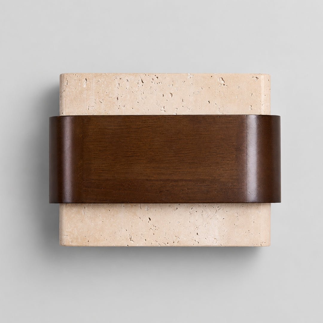 Valtiren Travertine Wall Lamp 2