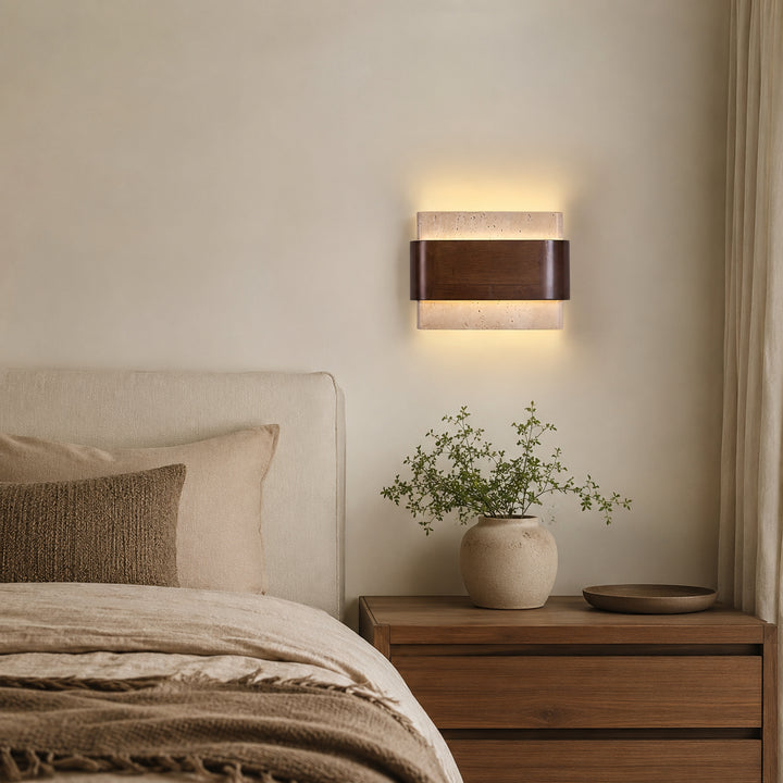 Valtiren Travertine Wall Lamp 6