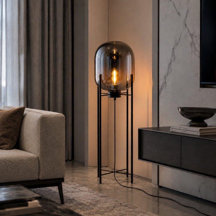 Veira Glass Floor Lamp 1