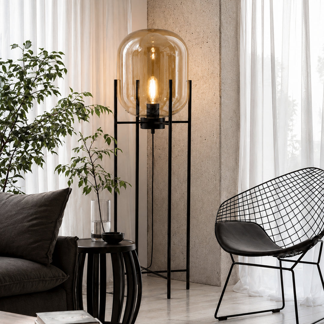 Veira Glass Floor Lamp 3