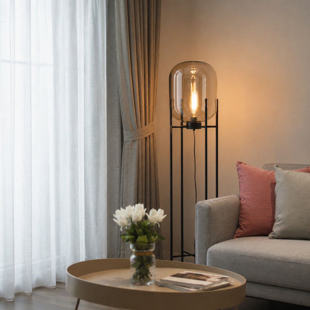 Veira Glass Floor Lamp 4