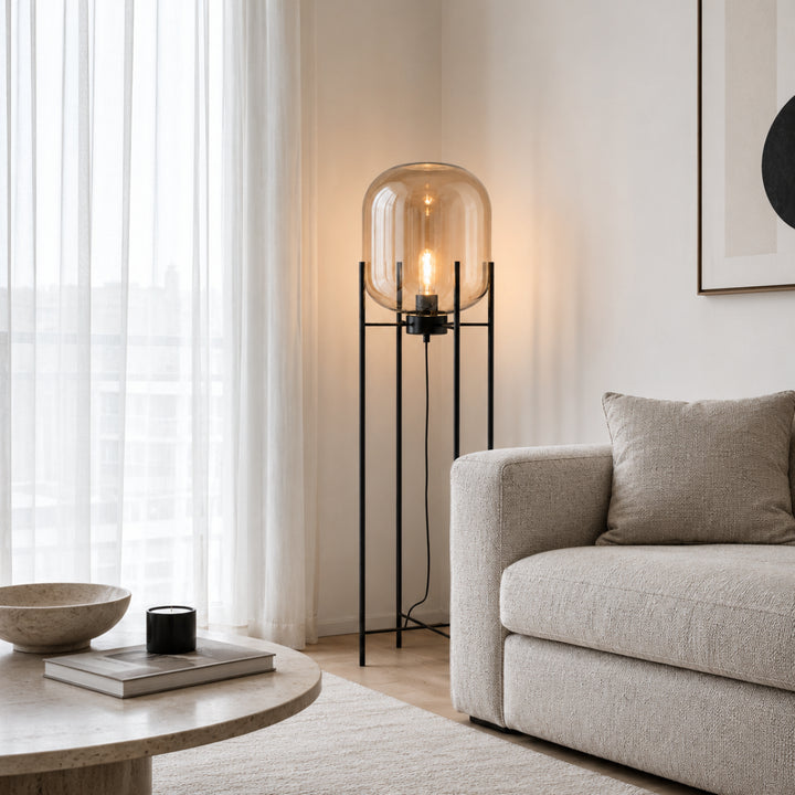 Veira Glass Floor Lamp 5