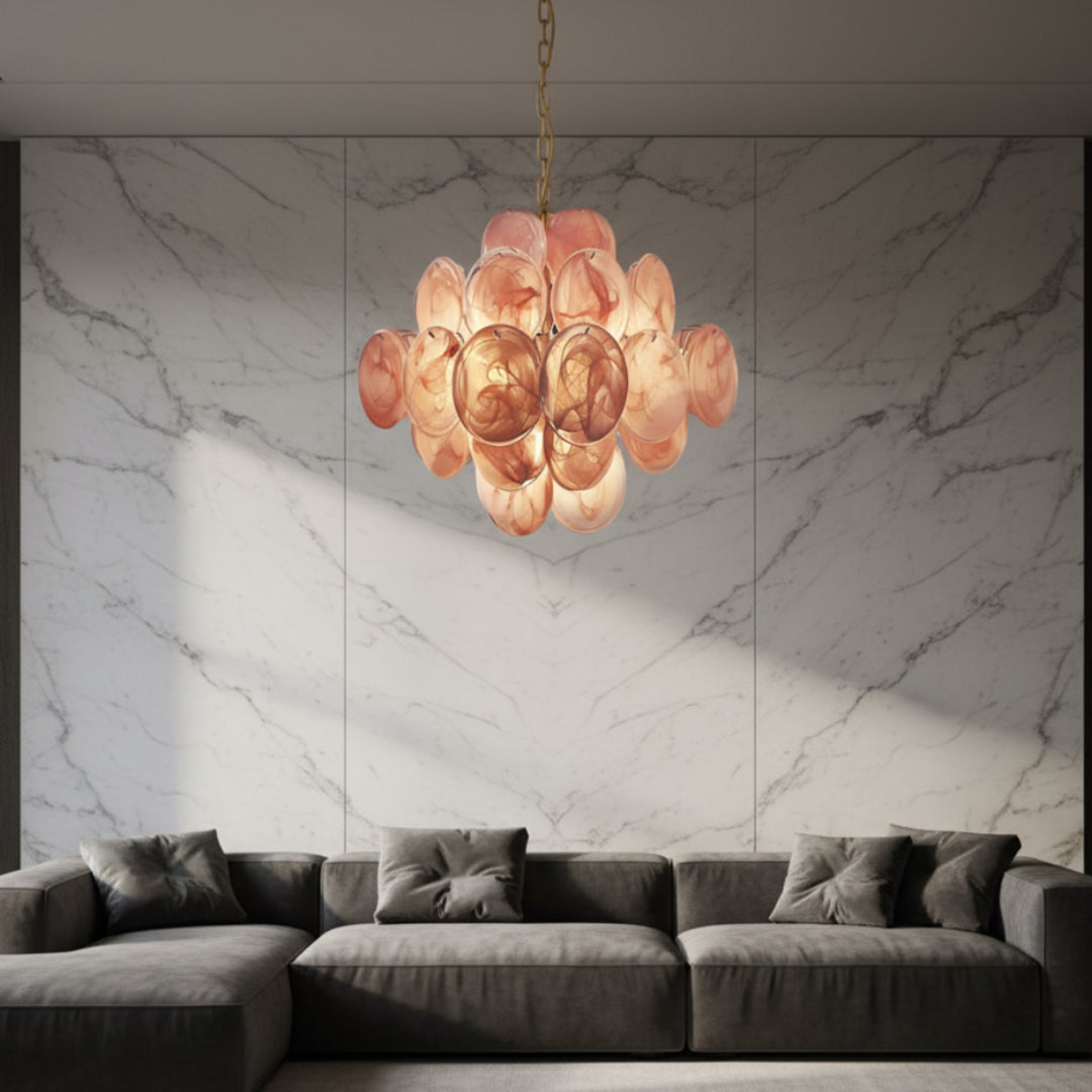 Velis Murano Glass Chandelier 12