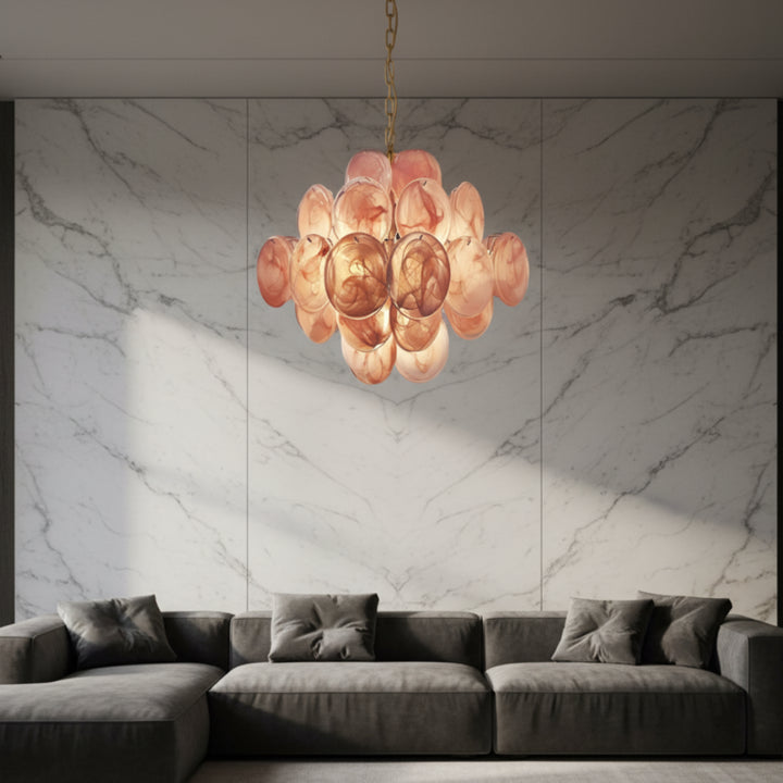 Velis Murano Glass Chandelier 12