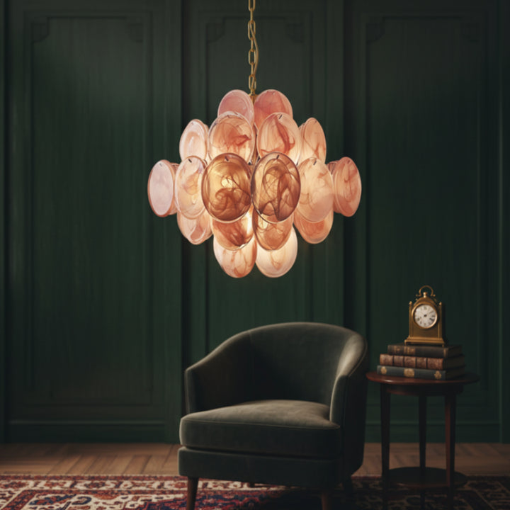 Velis Murano Glass Chandelier 13