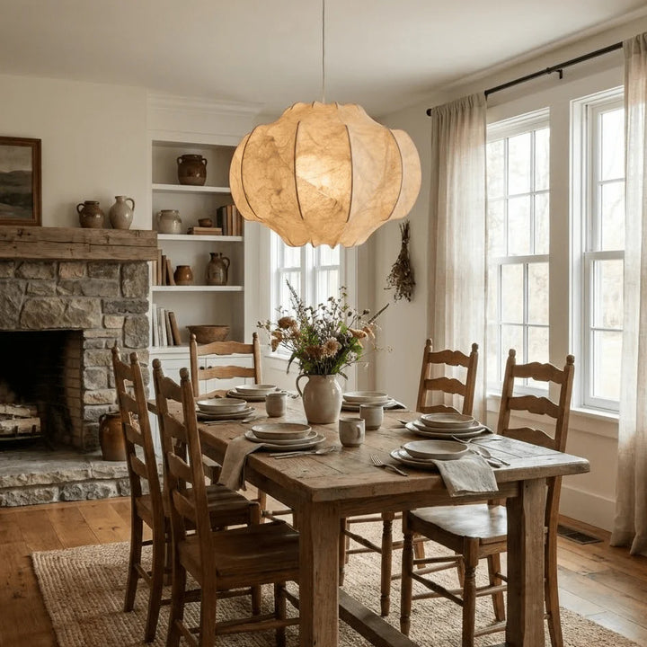 Velmora Silk Bloom Pendant Lamp 7
