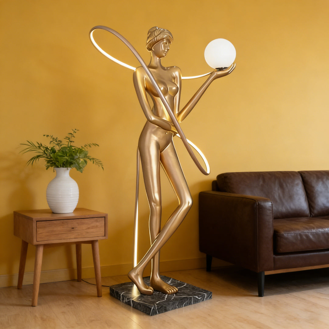 Venus Goddess Sculpture Floor Lamp 10