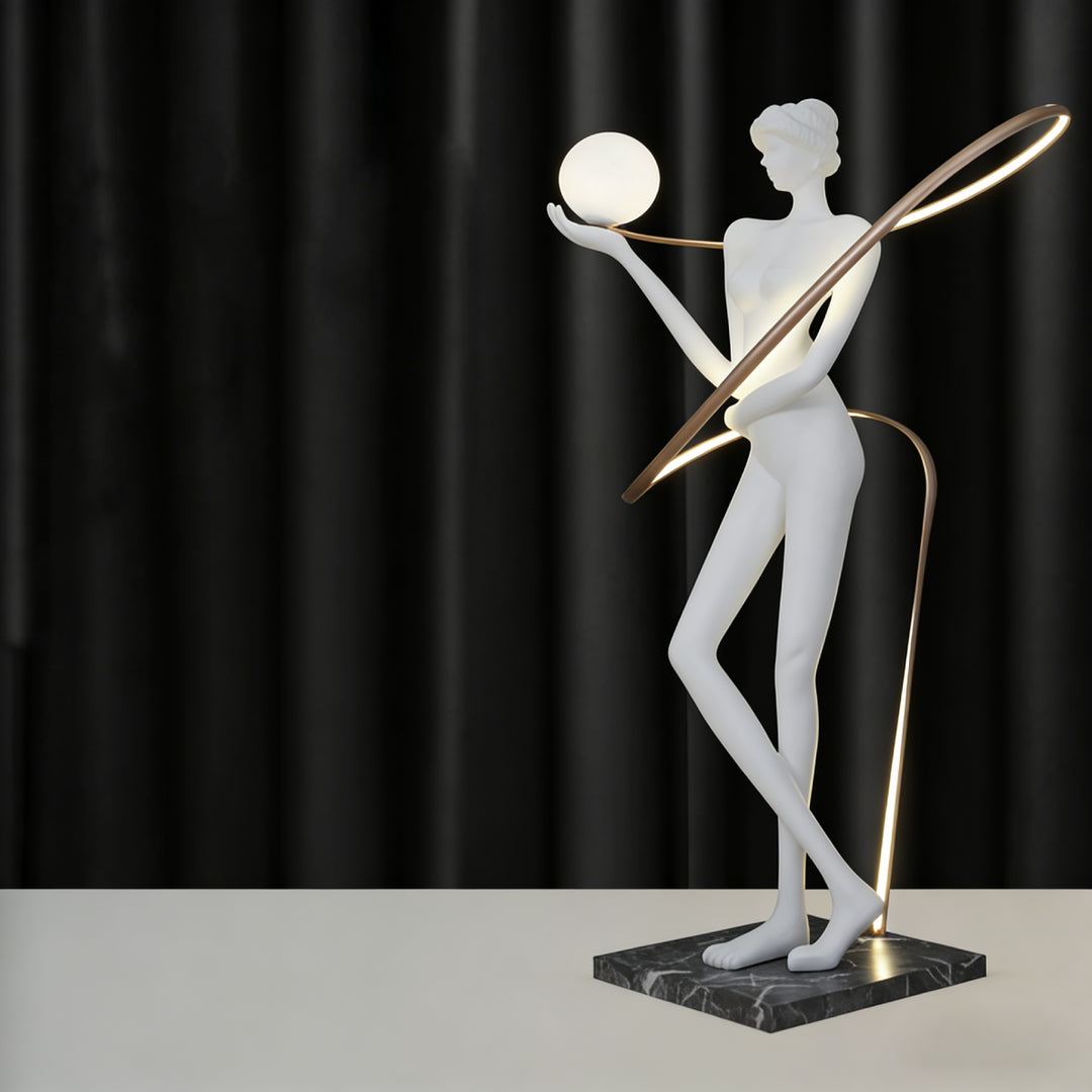 Venus Goddess Sculpture Floor Lamp 11