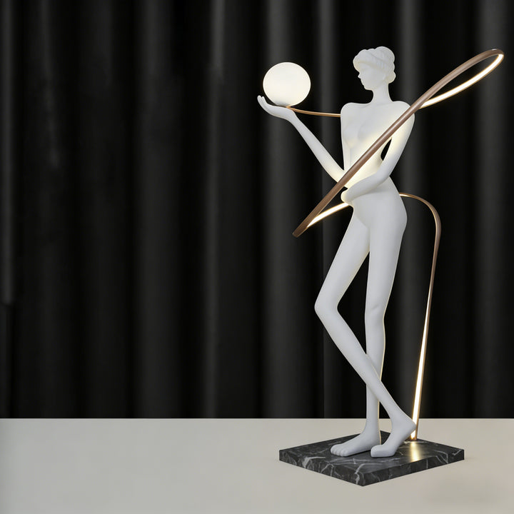Venus Goddess Sculpture Floor Lamp 11